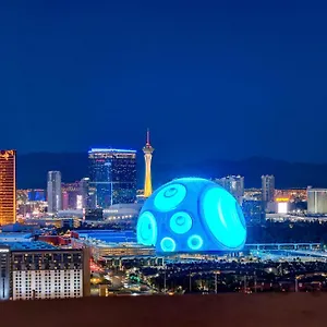  Holiday home Mgm Signature-34-821 1br2ba F1 Strip View Balcony United States